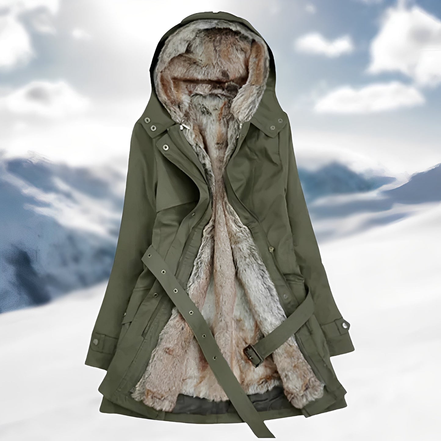 Debra - Warmer, dicker Damenparka