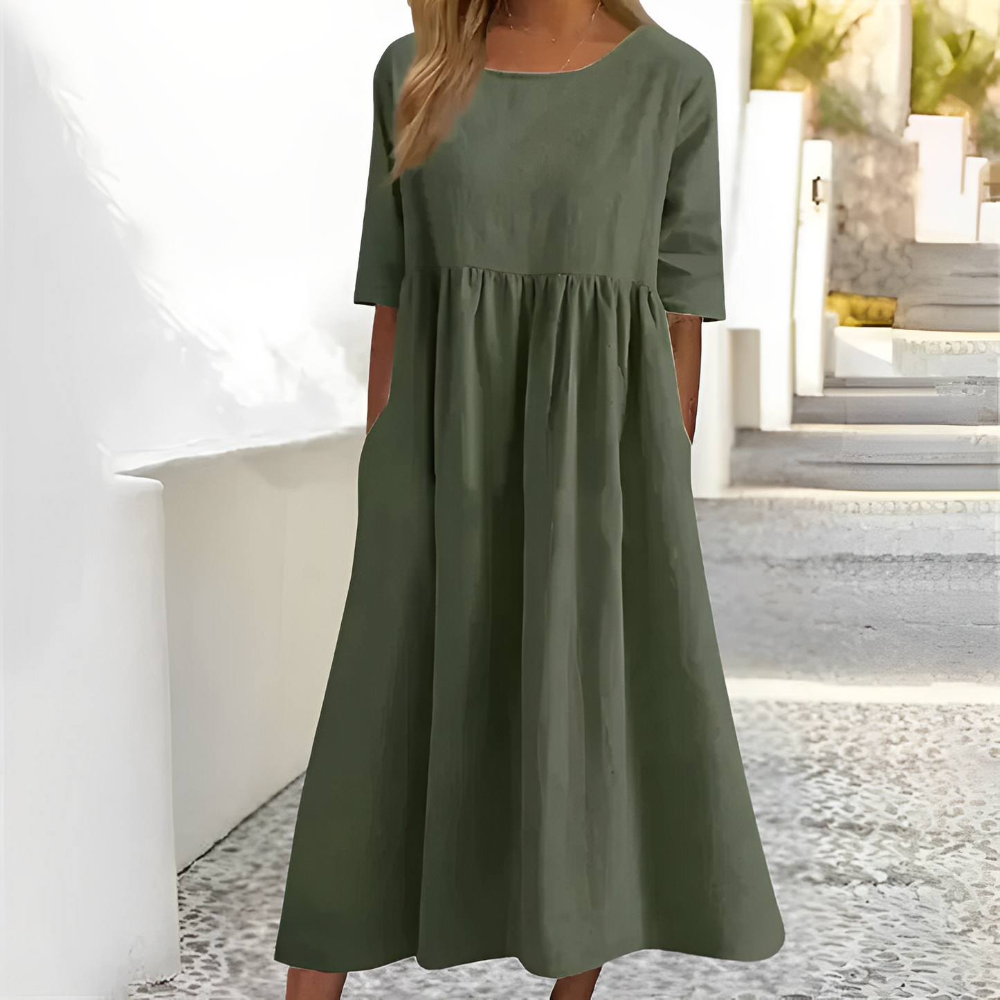 Niva – Luftiges Midikleid für warme Tage