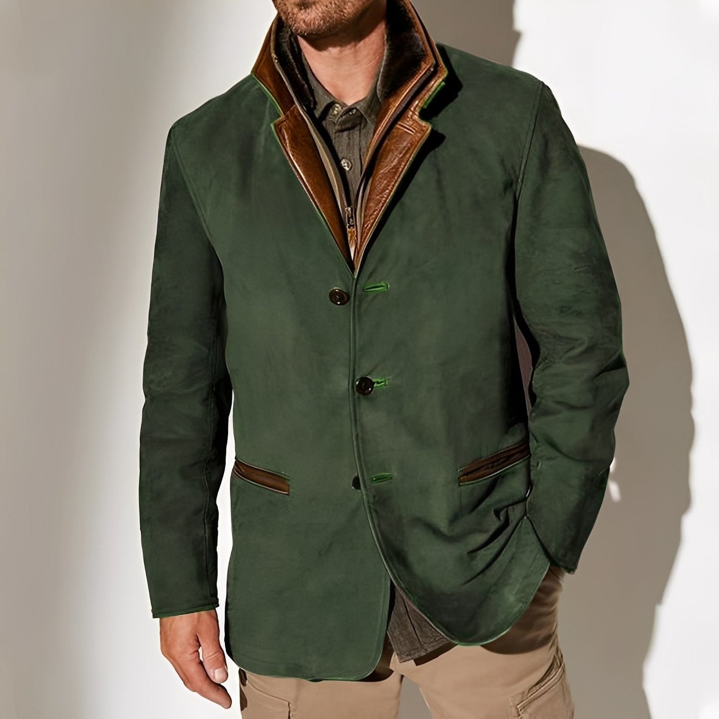 Durward - Herrenjacke im klassischen Look mit Taschen