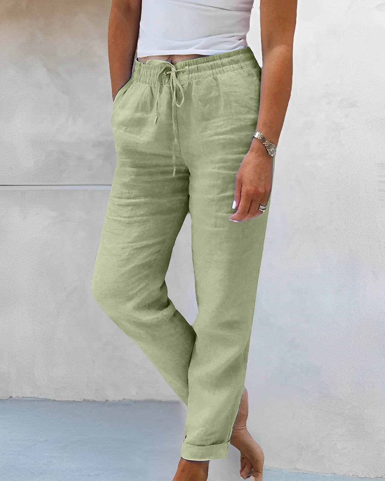 Mira – Casualhose mit Kordelzug