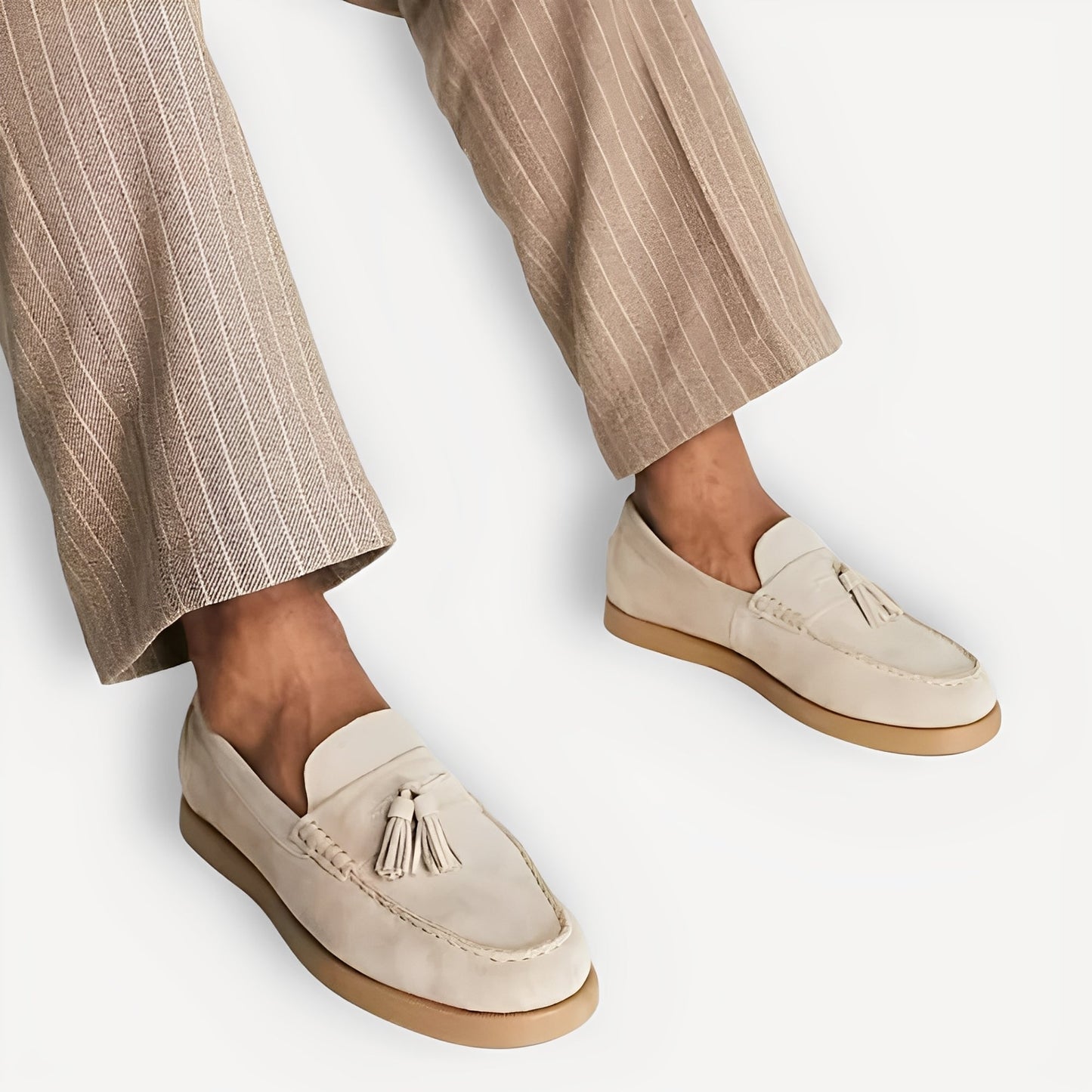 Dixon - Bequeme Herrenschuhe mit Troddeln