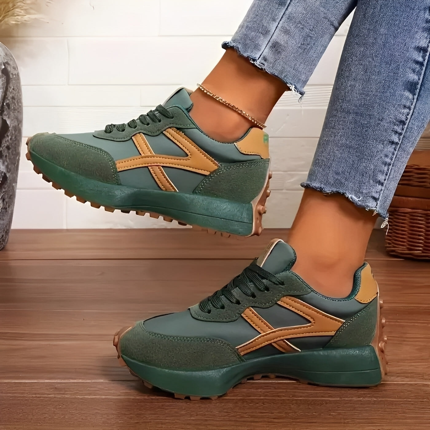 Davena - Damen-Freizeitschuhe mit rutschfester Sohle