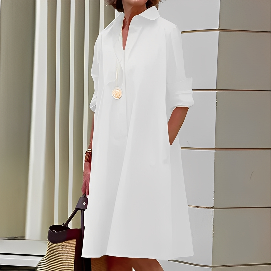 Maeva – Stilvolles Damenhemdkleid