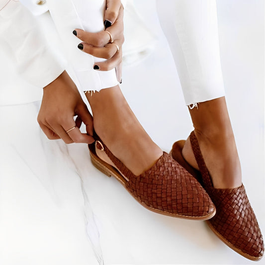 Shirley - Modische flache Damen-Schuhe mit Spitzform