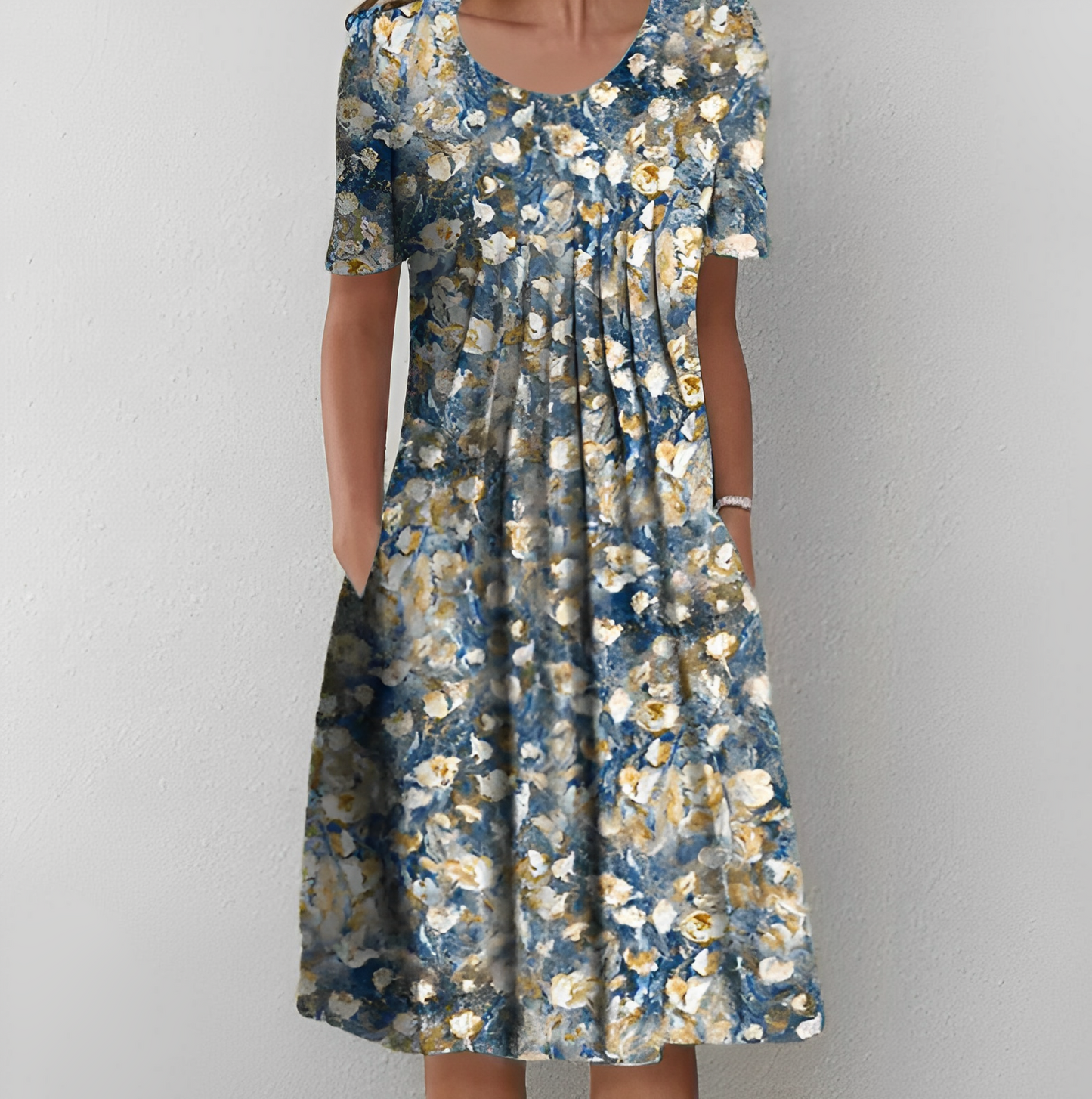 Jasmin – Designtes Sommer-Midikleid