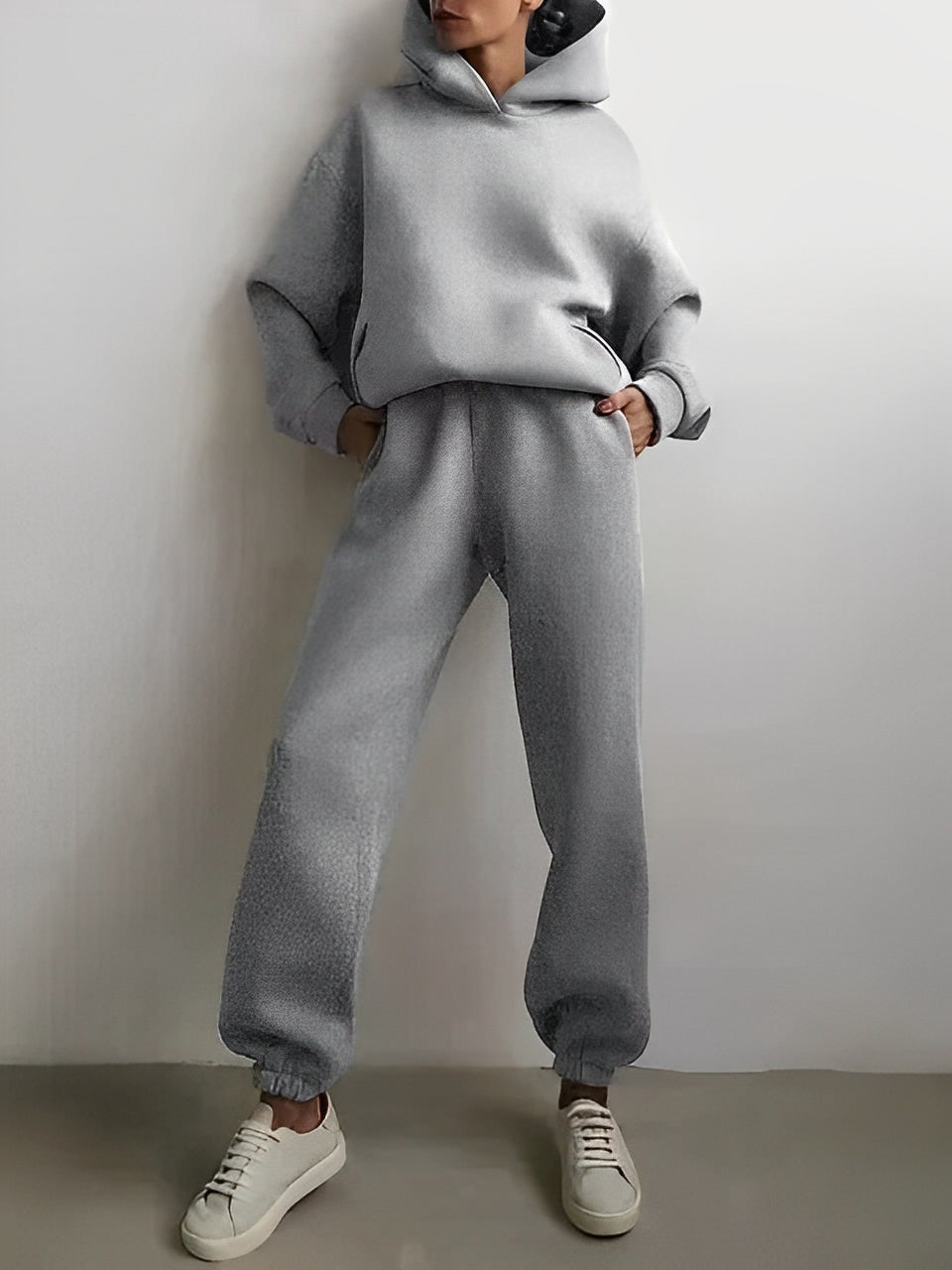 Nora – Damen Kapuzenpullover und Jogginghosen Set