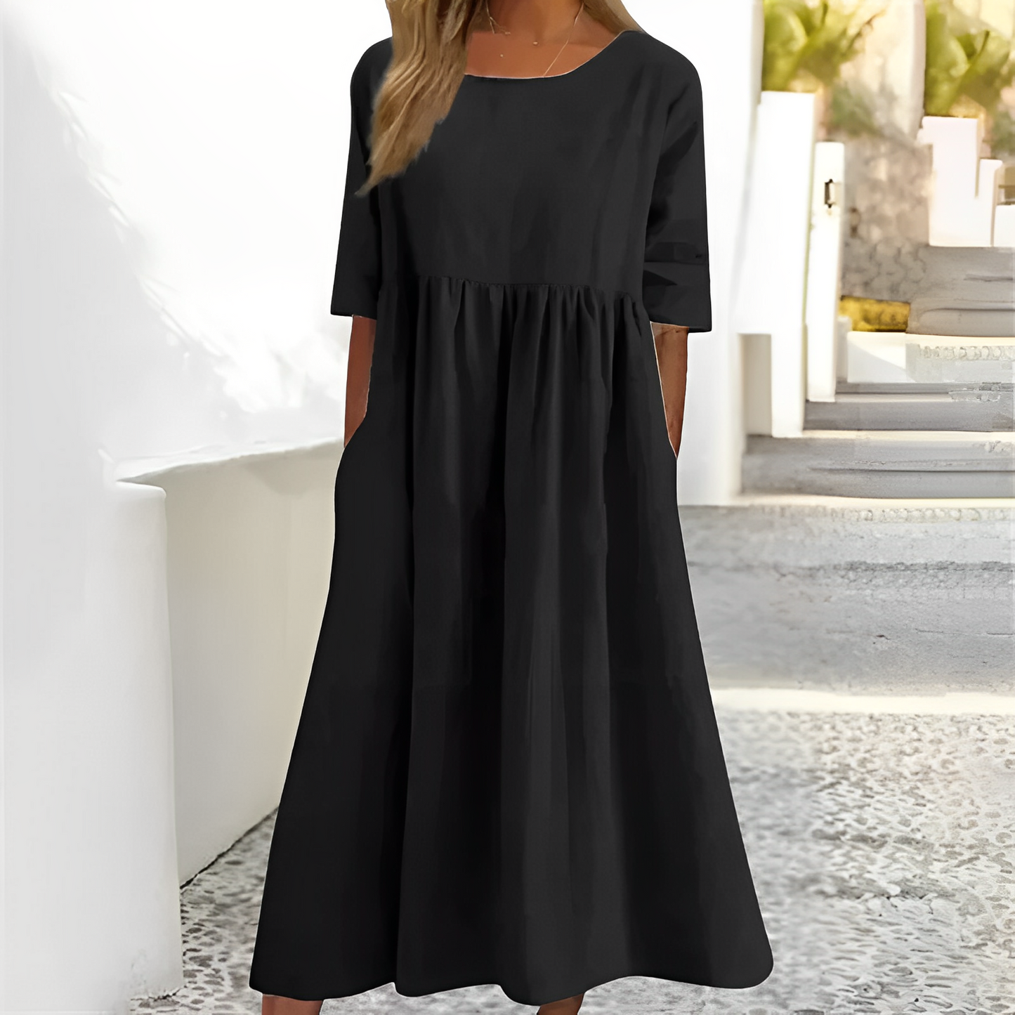 Niva – Luftiges Midikleid für warme Tage