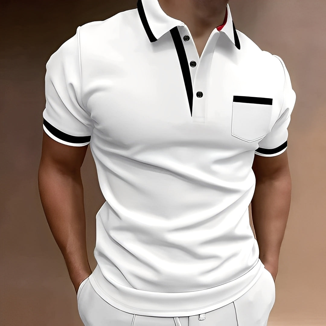 Callahan - Stilvolles Polo-Shirt mit Tasche für Herren
