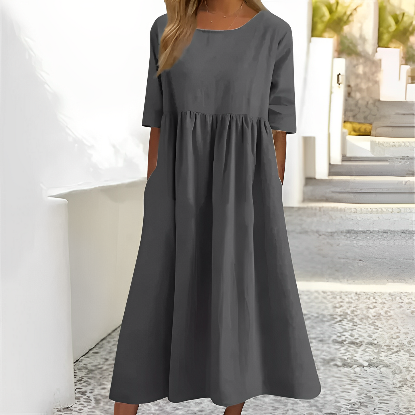 Niva – Luftiges Midikleid für warme Tage