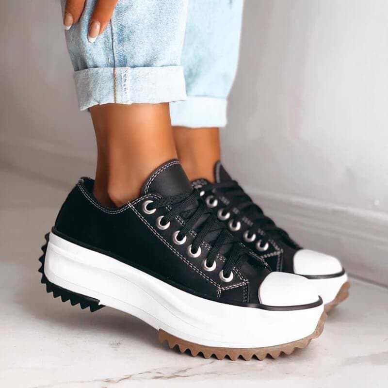 Emily – Plateau-Sneaker mit dicker Sohle