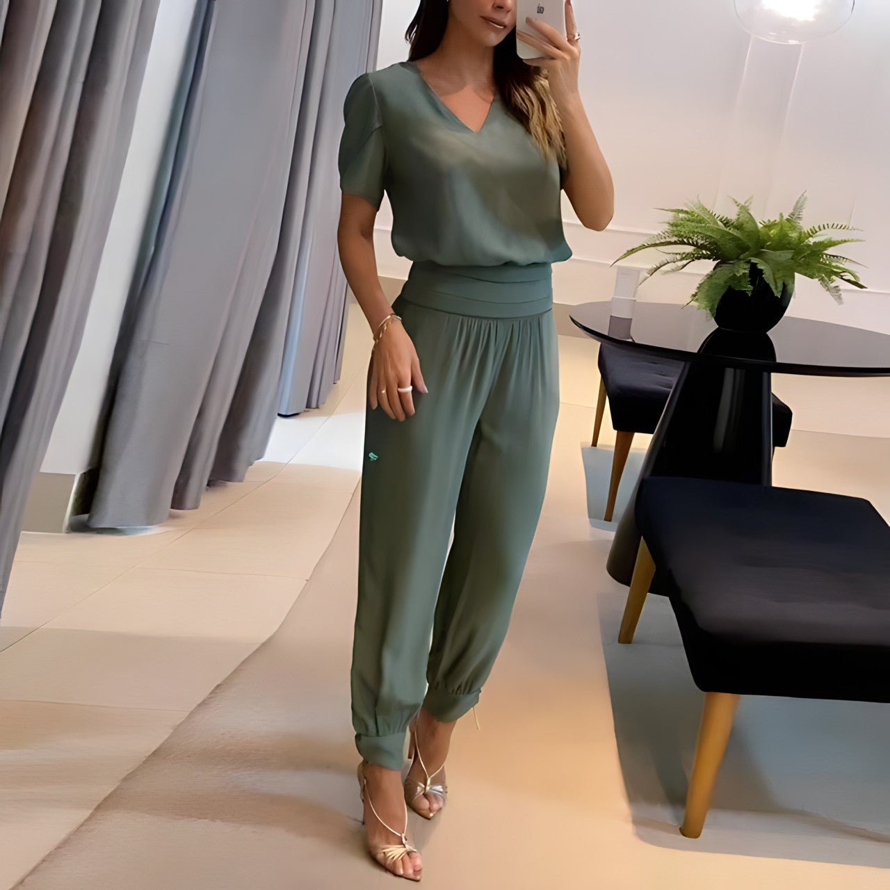 Alexandra – Set aus Bluse und Hose
