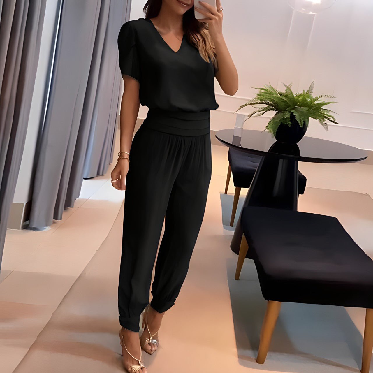Alexandra – Set aus Bluse und Hose