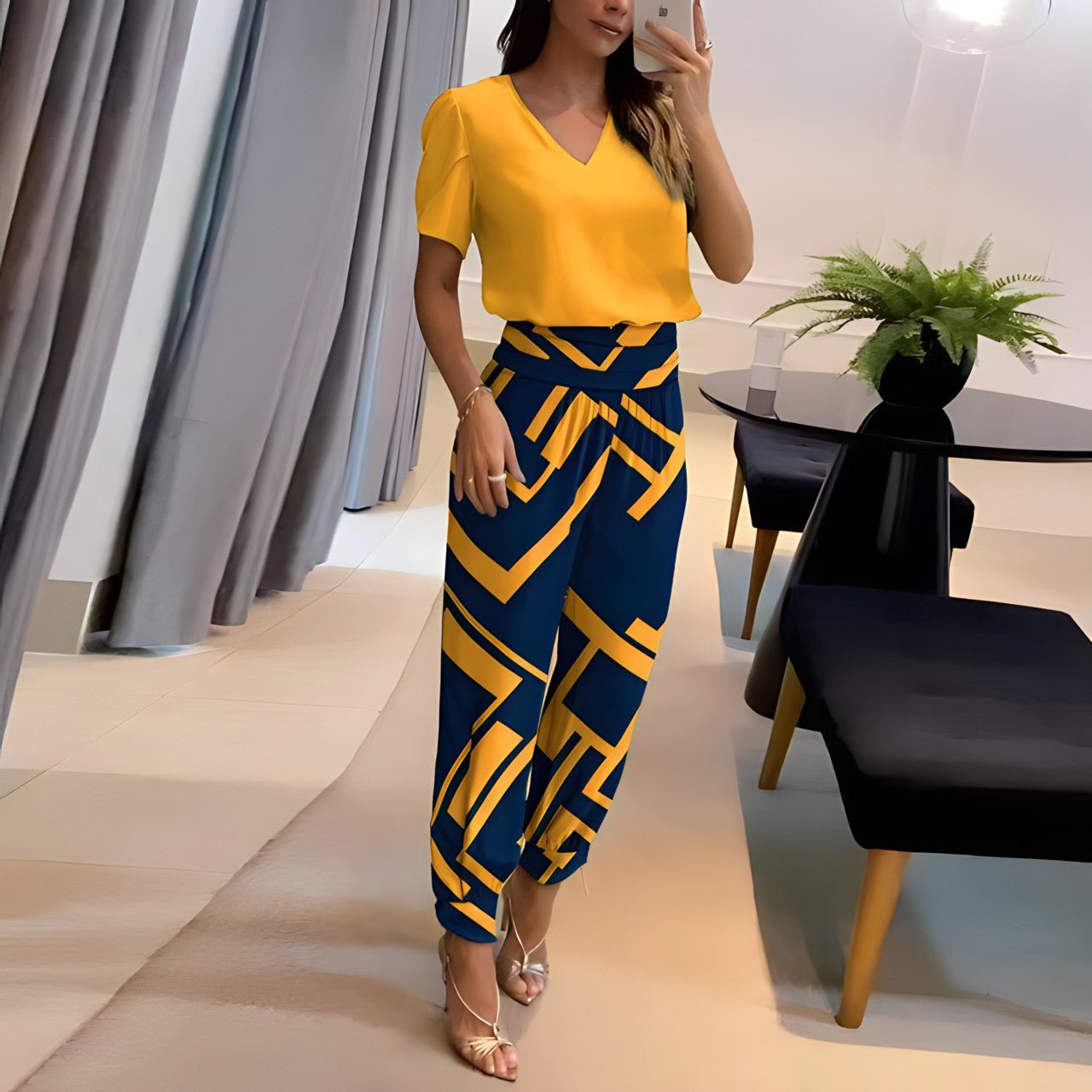 Alexandra – Set aus Bluse und Hose