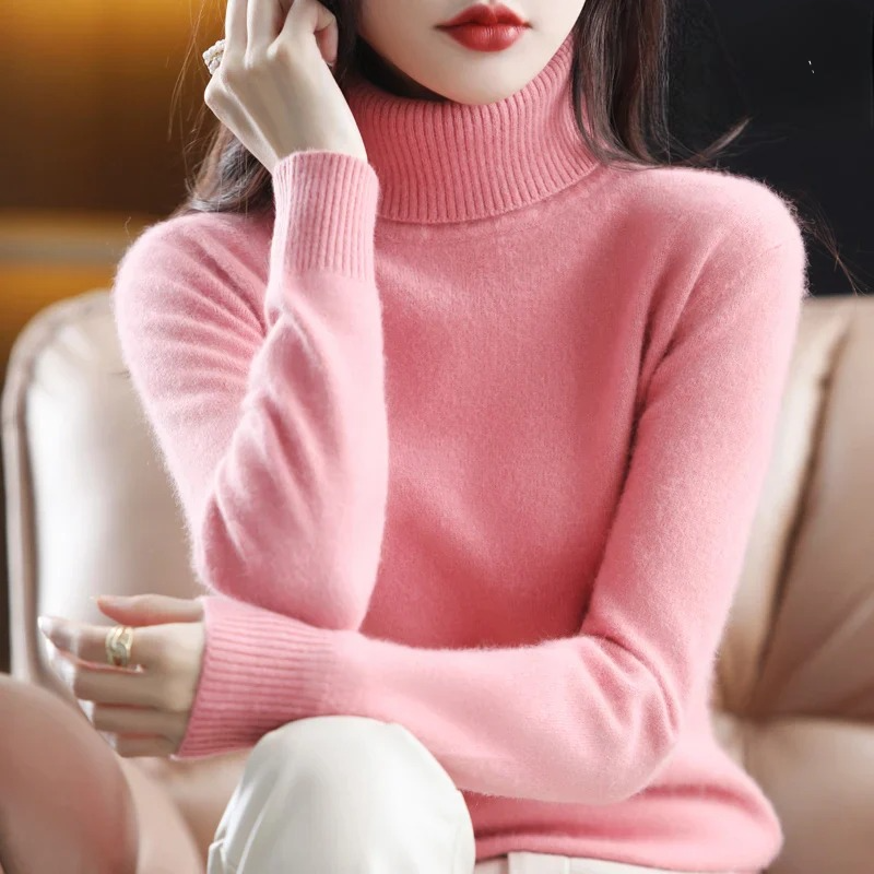 Letizia – Stilvoller Pullover mit hohem Kragen