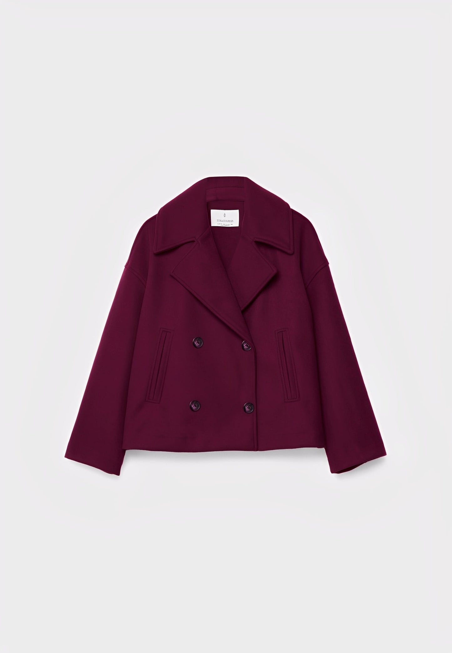 Claire – Kurze Schicke Zweireihige Jacke