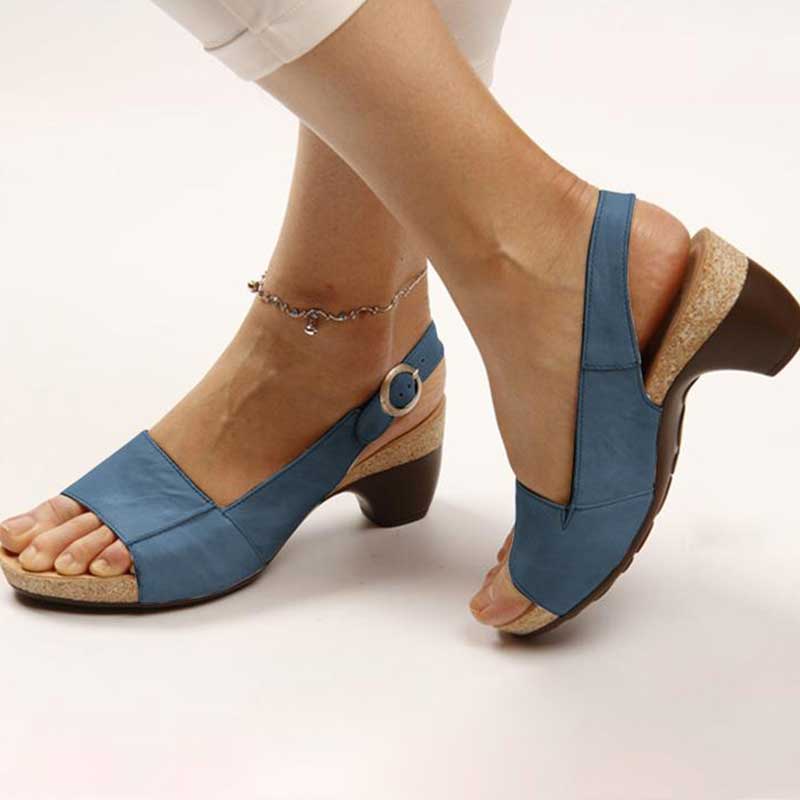 Karen – Orthopädische Absatzsandalen Damen