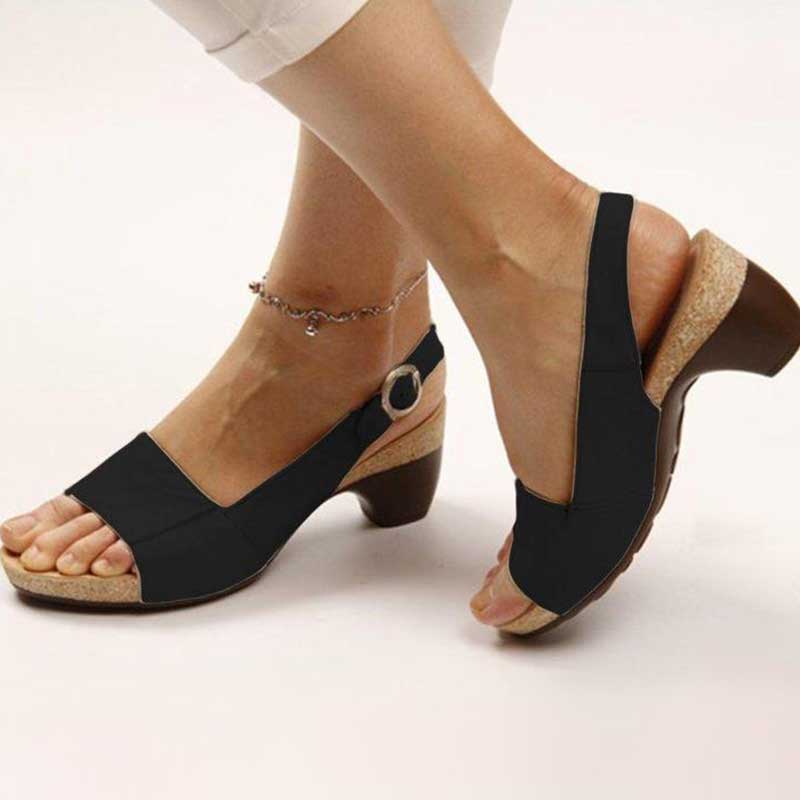 Karen – Orthopädische Absatzsandalen Damen