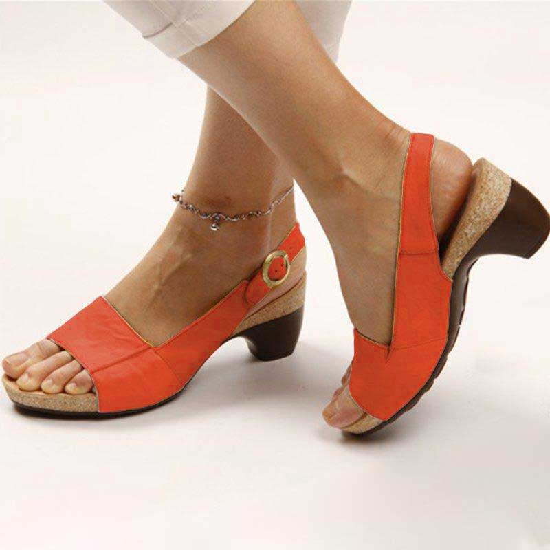 Karen – Orthopädische Absatzsandalen Damen
