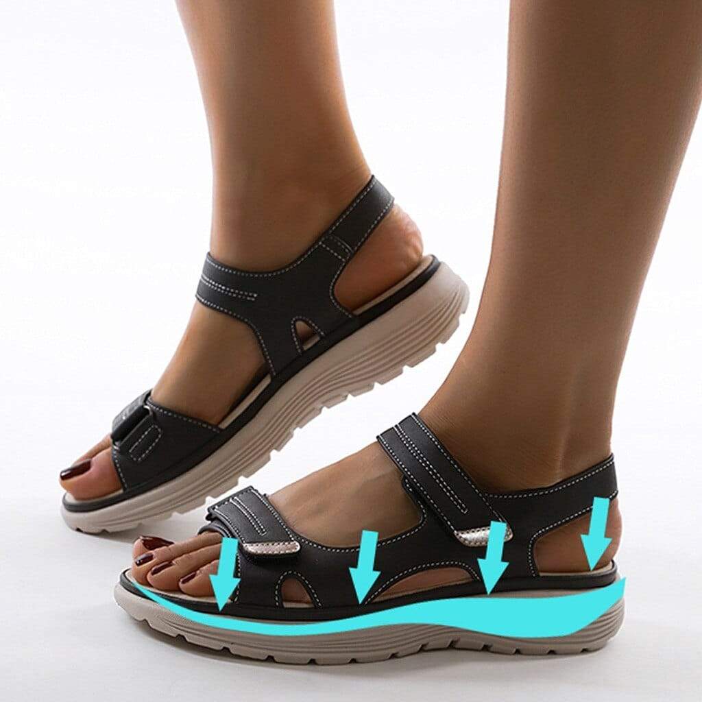 Crisha - Orthopädische Sandalen mit Unterstützung und Stil