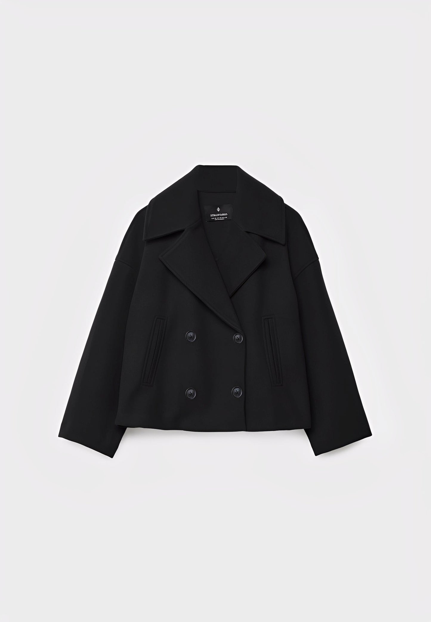 Claire – Kurze Schicke Zweireihige Jacke