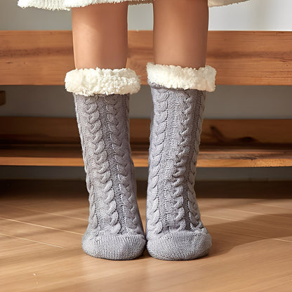 Jessica - Weiche Winter-Plüschsocken für Frauen und Männer
