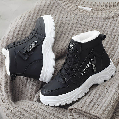 Jazmine - Moderne Damen-Plüschstiefel