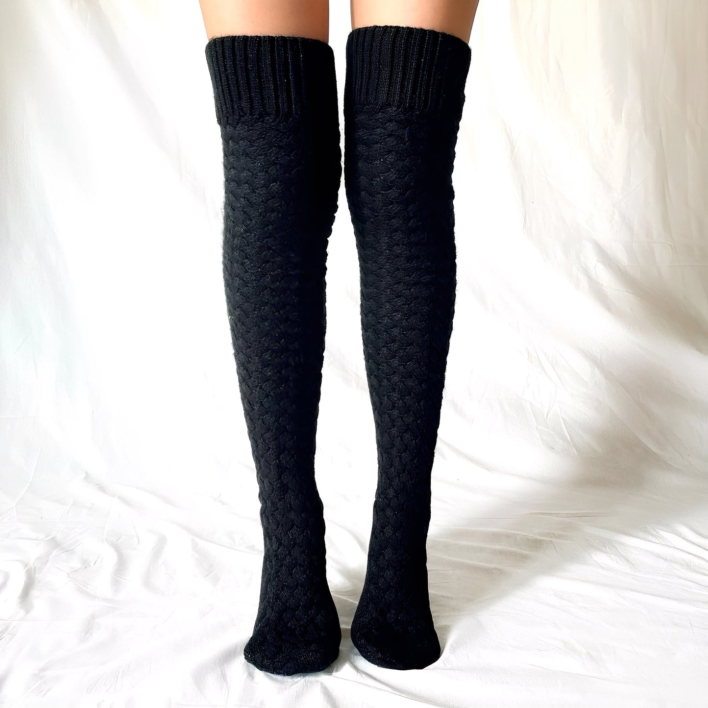 Madeline - Warme Overknee-Socken für Frauen