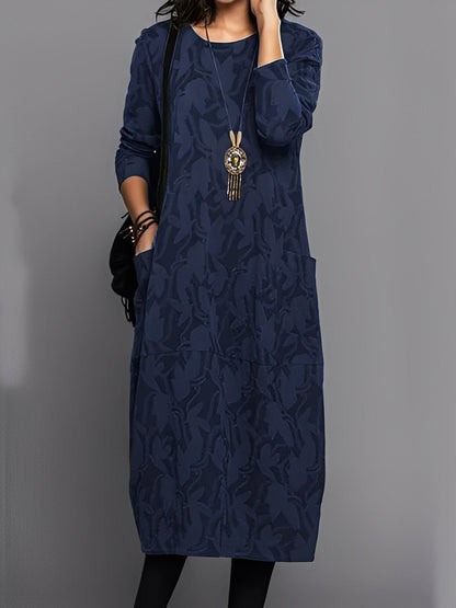 Kadence - Schickes Damenkleid mit langen Ärmeln und Stil