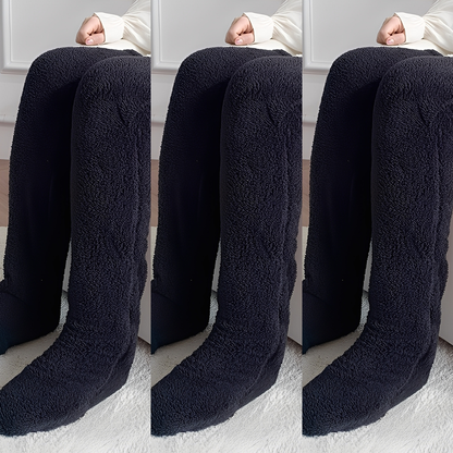 Camellia - Warme, kniehohe Wintersocken für Frauen