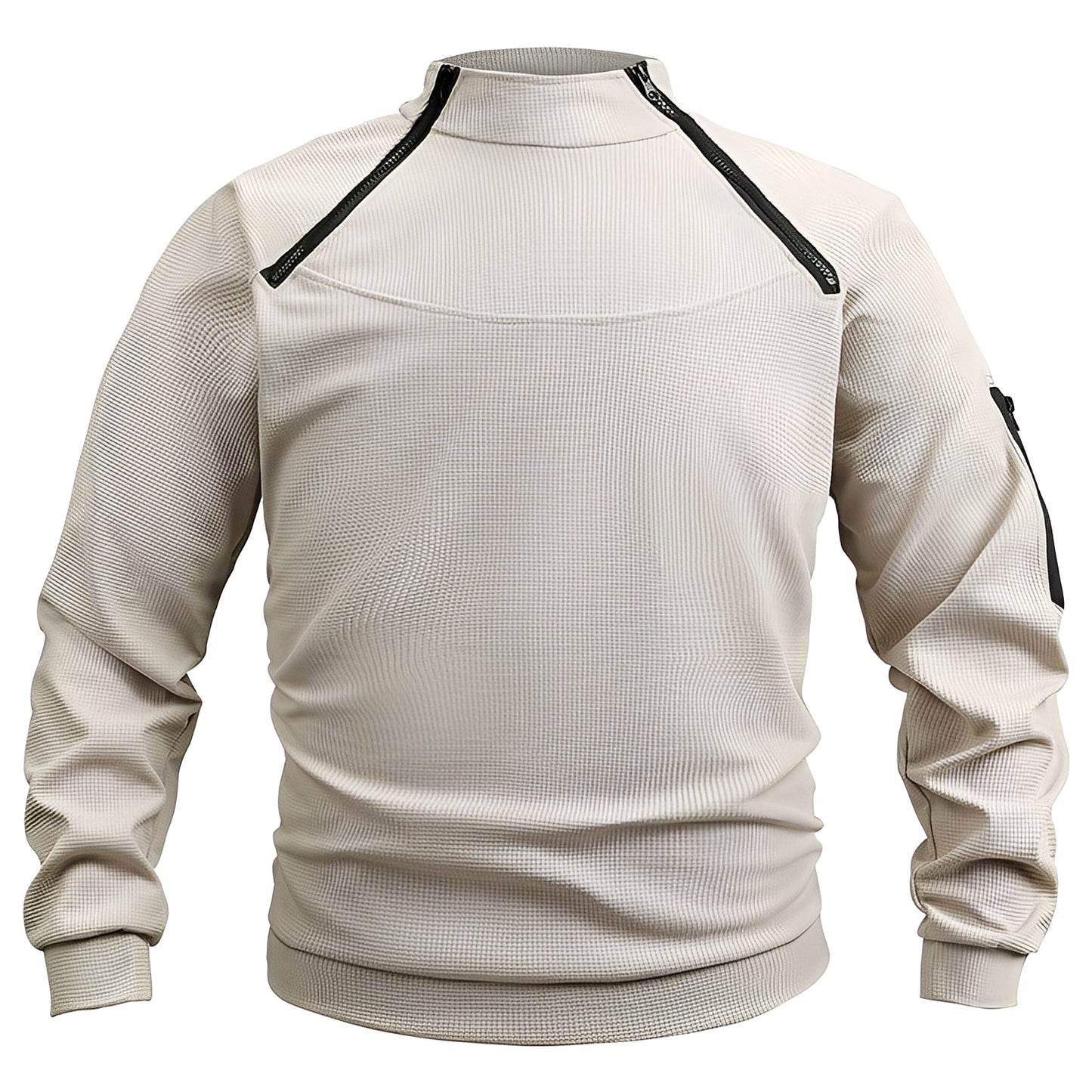 Wilbur - Herren-Fleecepullover mit Reißverschluss für den Sport