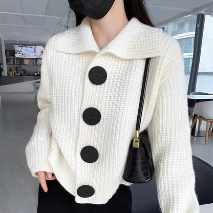 Alexus - Lässiger Damen-Cardigan mit Knöpfen