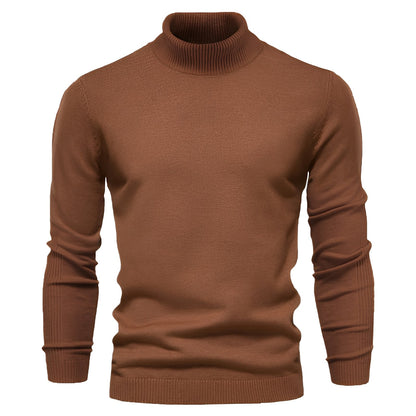 Jonah - Schlichter Herren-Rollkragenpullover