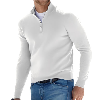 Zayne - Komfortabler Herren-Sweater mit Reißverschluss