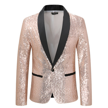 Jerome - Klassischer, eleganter Paillettenblazer für Herren