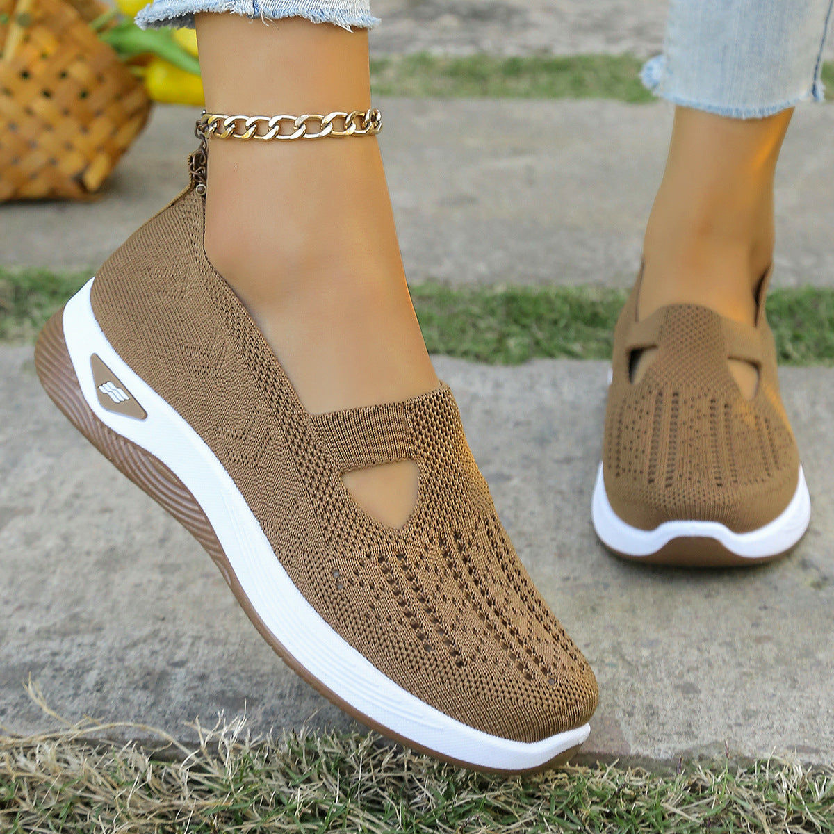Jacquetta - Komfortable, atmungsaktive Damenschuhe