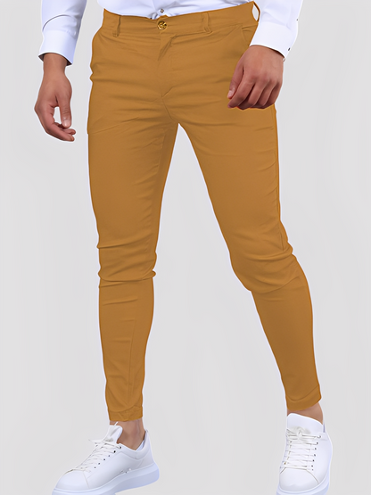 Shelton - Angenehme, dehnbare Herrenhose mit schlanker Passform