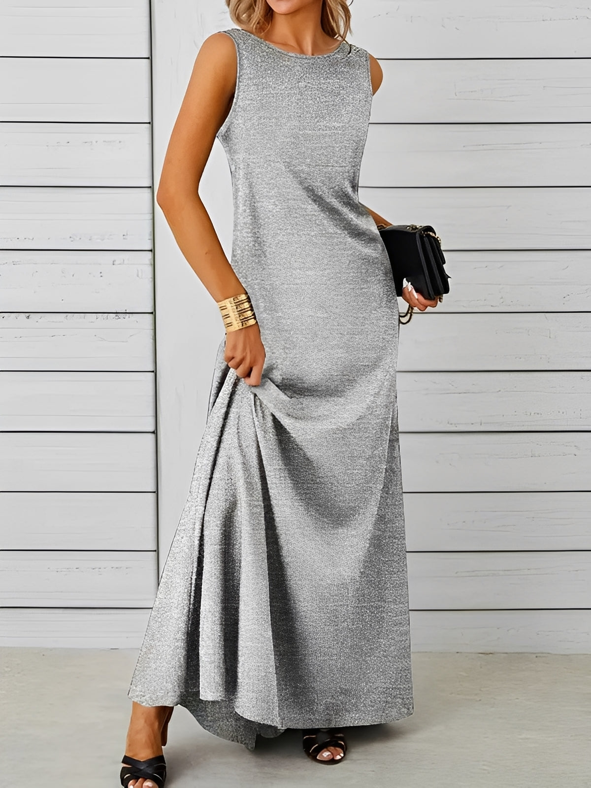 Saranna - Schickes langes Frauenkleid