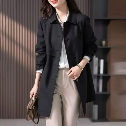 Elise – Kurzer Trenchcoat mit Knopf