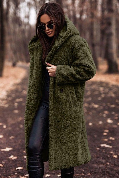 Yancy - Stilvoller langer Komfortmantel für Damen