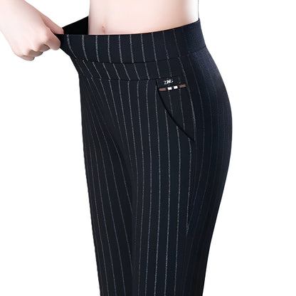 Wenda - Damenhose mit hoher Taille und dehnbarem Bund