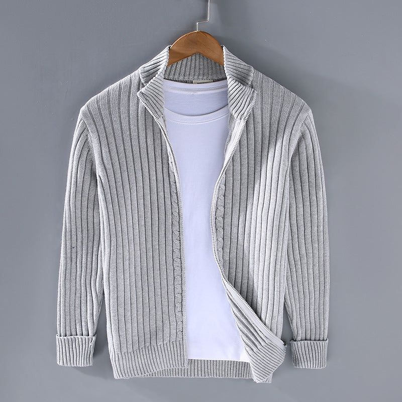 Brant - Herren-Strickjacke aus leichter Baumwolle
