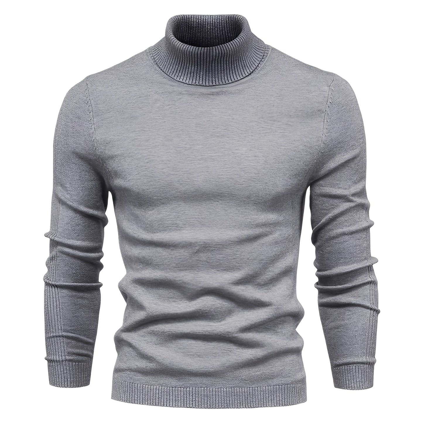 Jonah - Schlichter Herren-Rollkragenpullover