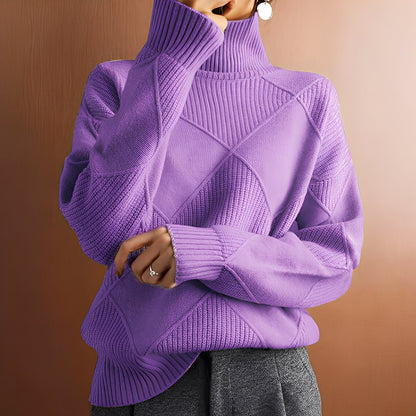 Morgan – Moderner Damen-Rollkragenpullover