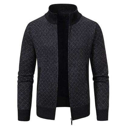 Gerald - Elegante Herren-Karojacke mit Zipper