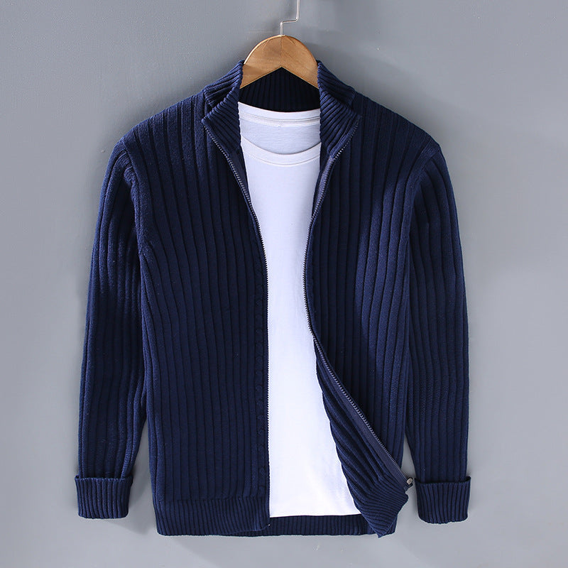 Brant - Herren-Strickjacke aus leichter Baumwolle