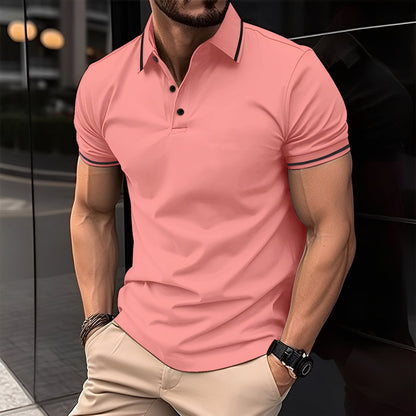 Mervyn - Bequemes, kurzärmeliges Herren-Sport-Poloshirt