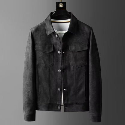 Wilbur - Klassische Wildlederjacke für Herren