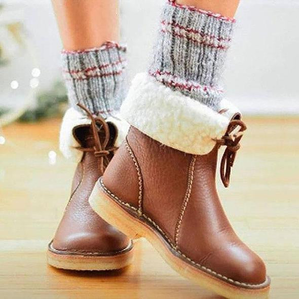 Asami - Damenstiefel mit Wollfutter und wasserdicht