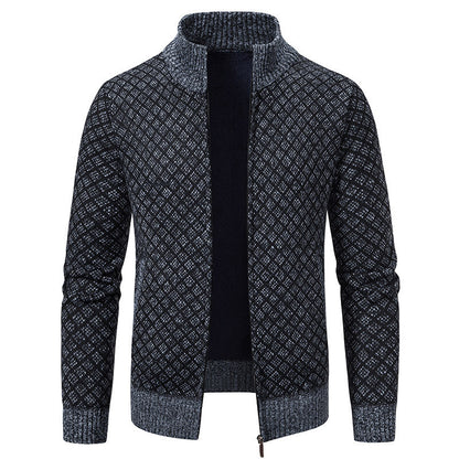 Gerald - Elegante Herren-Karojacke mit Zipper