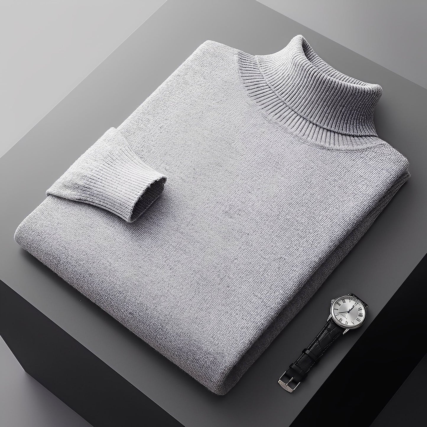 Osborn - Eleganter Kaschmir-Rollkragenpullover für Herren